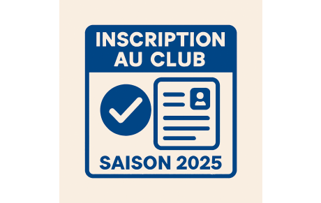 Inscription saison 2025 / 26