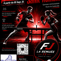 NOUVEAU : entraînement dirigé jeunes à St Romain